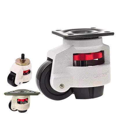 J-CXA01平底活动型福马轮CGR51-80-N水平调节轮E-CXA01脚轮