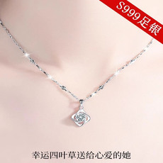 Серебряное ожерелье