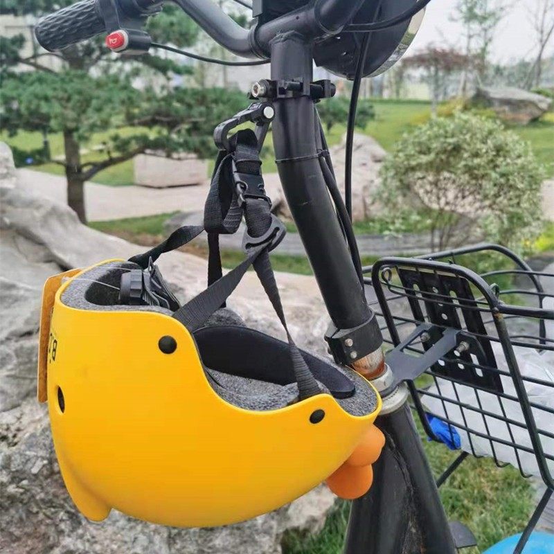 内开防脱落电动车挂物钩金属滑板摩托单车车把立保险杆购物外卖钩