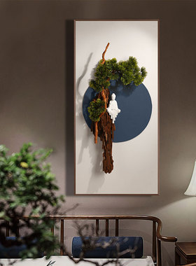 新中式电视背景墙面装饰品客厅沙发楼梯餐厅挂饰玄关墙上墙壁挂件