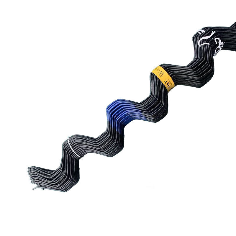 适用农业大棚配件浸塑卡簧卡丝防风压膜簧卡槽卡膜簧固膜包塑卡簧