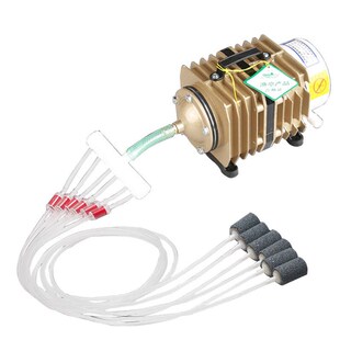 沙头气泡石气管氧管止逆阀氧气泵分流器氧排全套配件鱼缸增氧套装