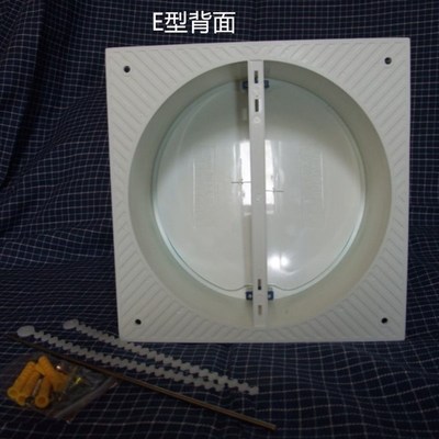 智能恩光电动厨房止回阀烟道止逆阀油烟机防烟宝160180190200pvc