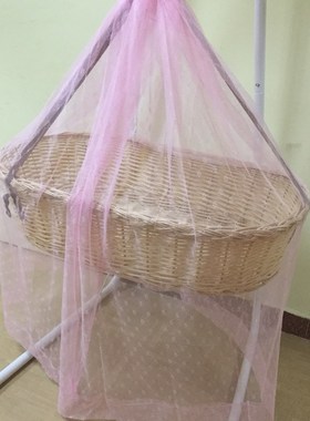 【夏日特推】婴儿摇篮专用宫廷式,开门式蚊帐小蚊帐7cfec