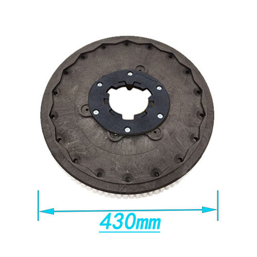 南通明诺MN-V8洗地机刷盘430mm刷子17寸地刷 刮水胶条 吸放污水管