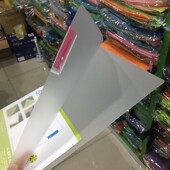 A4单页夹单片文件夹加厚磨砂半透明L型文件套可插标签学生简历夹