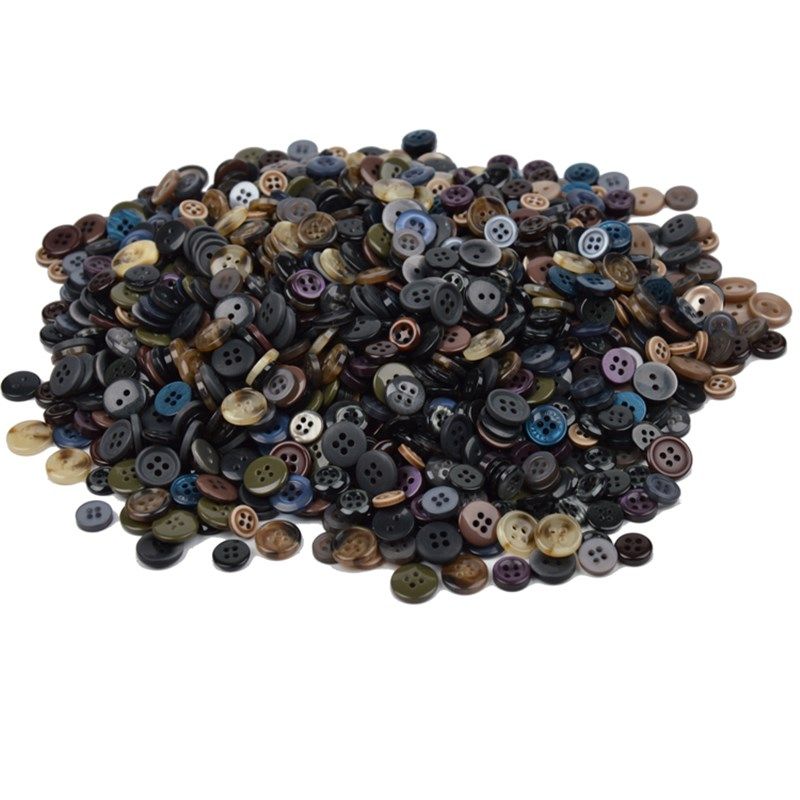 高档钮扣圆形纽扣百搭衣服黑色四眼大衣风衣西装衬衫衬衣扣子女,居家布艺,纽扣,淘宝优惠券,粉丝福利购,淘宝优惠卷