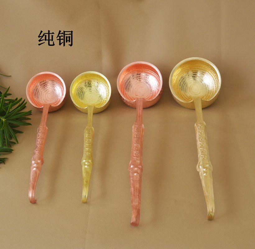 铜勺子 铜勺 手工铜水瓢 铜水瓢 瓢 舀水飘 小铜瓢 酥油瓢 小水瓢,厨房/烹饪用具,水舀/水瓢,淘宝优惠券,粉丝福利购,淘宝优惠卷