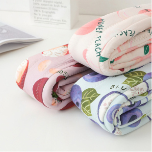 女童蚕丝保暖裤冬季加厚大童一条过冬外穿儿童女孩踩脚内搭裤棉裤