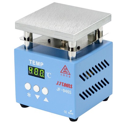 100*100单数显无铅加热平台 BGA植球恒温预热台LED维修加热板946S