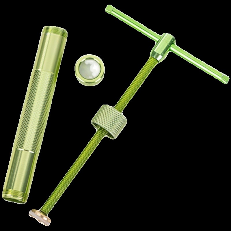 旋转挤泥器翻糖花边形状图案压泥器超轻石塑粘土挤泥人偶头发工具