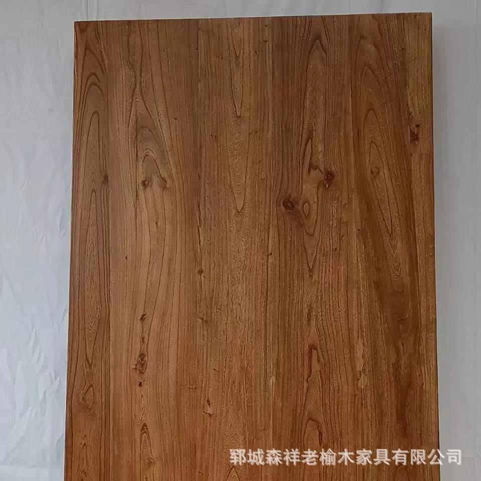 榆木木板材做旧拼接老木板老榆木装饰板材风化门板家具楼梯踏步板