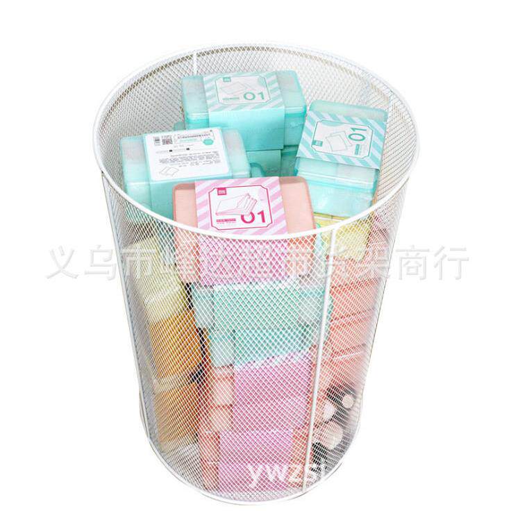 现货 毛绒玩具展示架尚优凡品促销圆形金属垃圾桶 钢木优品货架