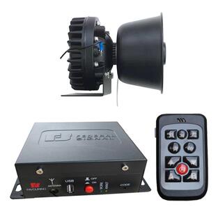 源头工厂：汽车警报器喇叭200w车载警笛高清喊话器开道器SA620C