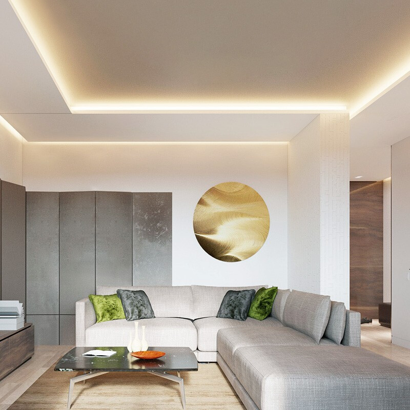 led线形灯暗装线条灯条形嵌入式铝合金灯槽吊顶线性灯明装线型灯