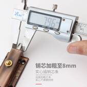 不锈钢自动弹簧插销门锁扣小门窗门栓卡扣卫生间木门老式 门销 明装