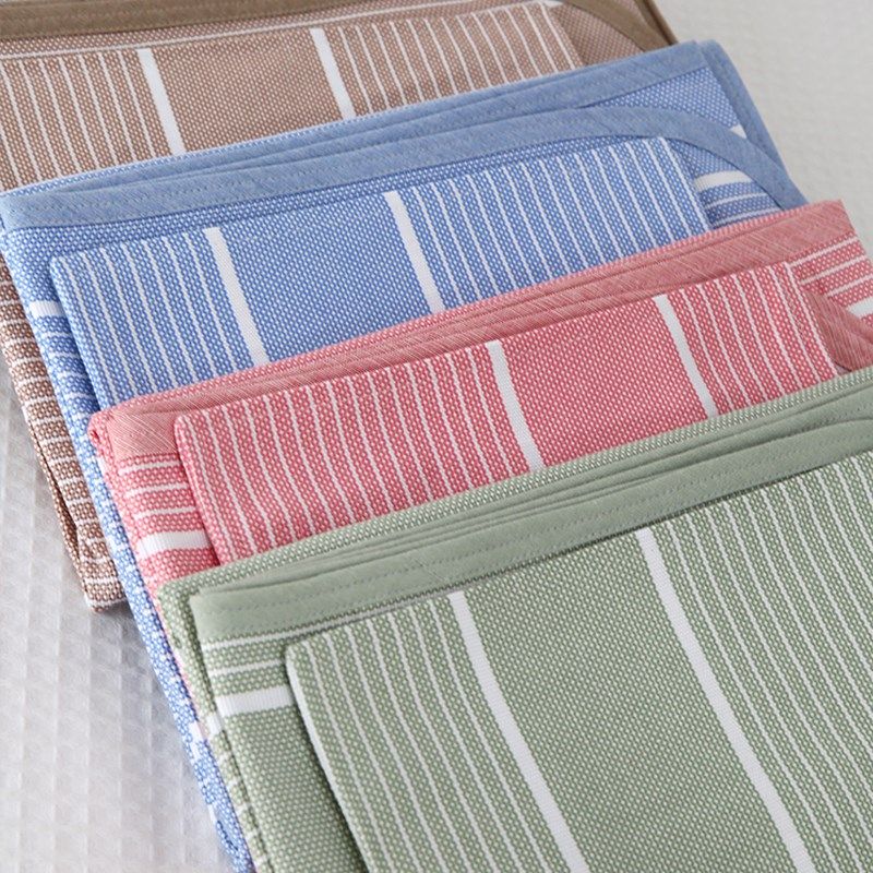 新品!夏季纯棉宝宝凉席二件套老粗布床单幼儿婴儿可折叠软席套件