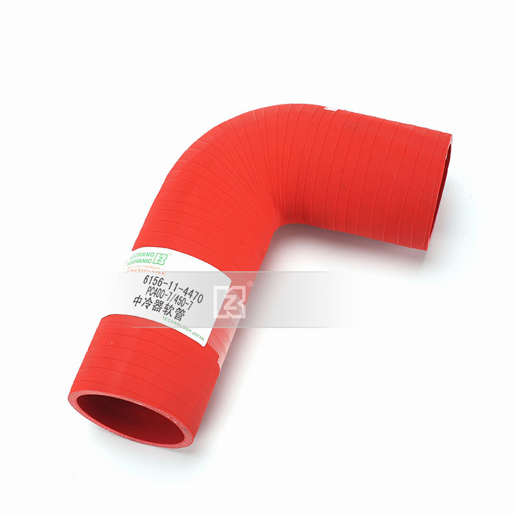 适用挖掘机 中冷器出气管 PC400-7 450-7 空气软管 6156-11-4470