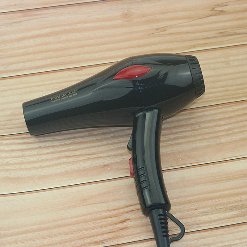 黑帅专业吹风机 恒温电吹风机大功率吹风筒集散风嘴发廊家用包邮