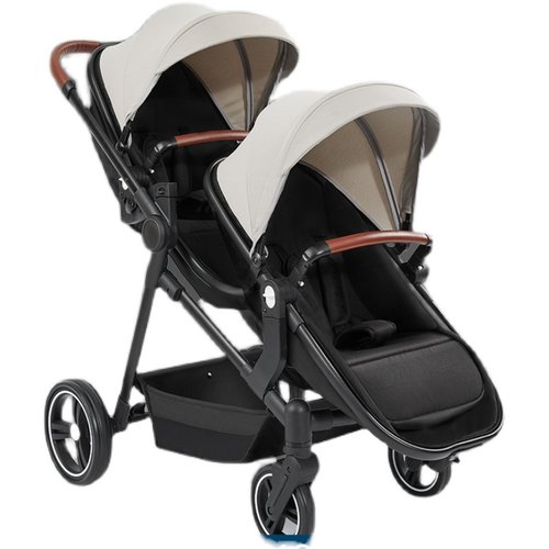 双胞胎 二胎 大小宝 双人 两宝推车一大一小 婴儿车推车 轻便折叠