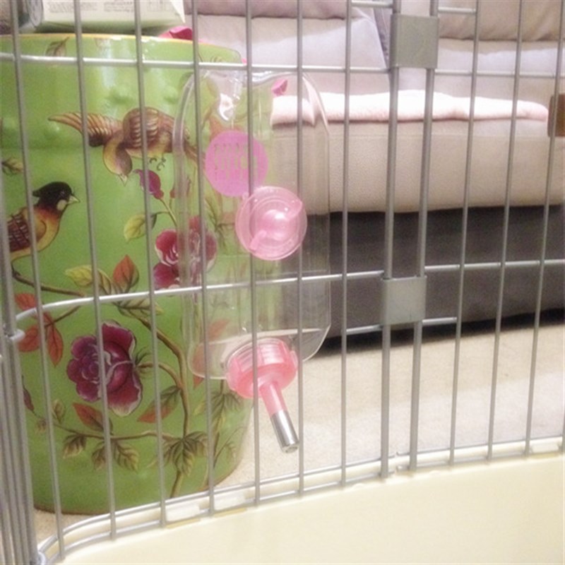 包邮 马卡 Marukan WBF-350CC/600CC 小动物饮水器 水壶 粉/蓝