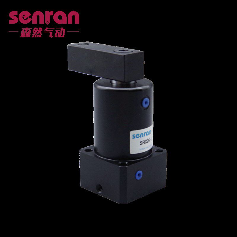 旋转夹紧转角气缸SRC-R(右旋)-L(左旋)-25/32/40/50/63X90度