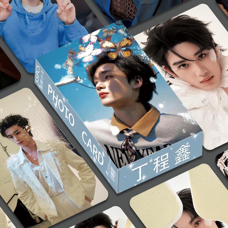 丁程鑫高颜小卡时代少年团个人周边写真专辑盒装o明信片高清lom卡