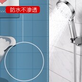 加厚防水防霉浴帘布卫生间浴帘套装 免打孔浴室隔断帘防水帘门帘子