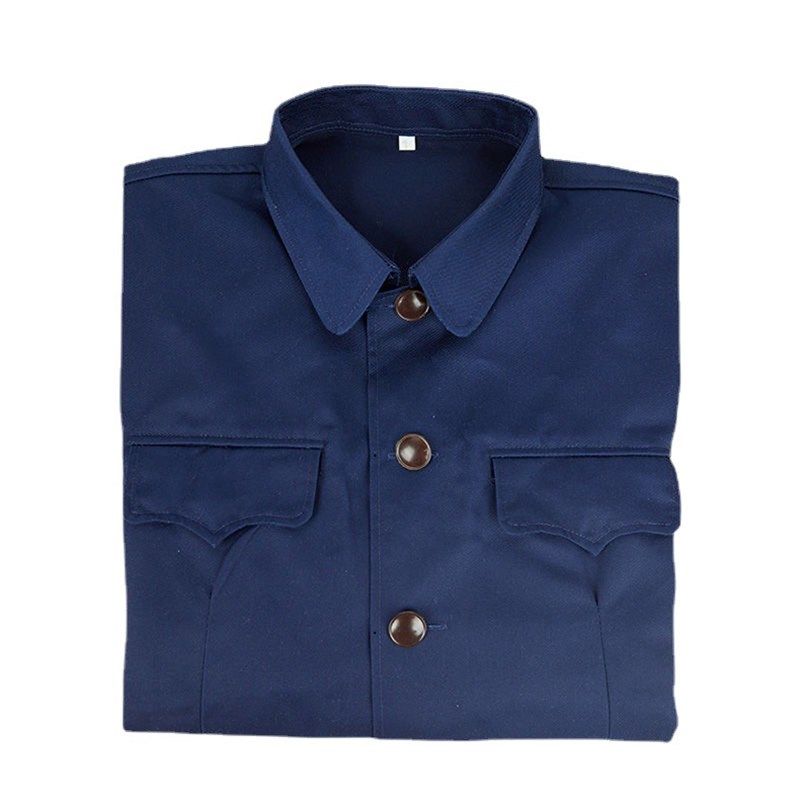 中山装男长袖春秋冬季加厚耐磨汽修车间劳保服装民族服装演出服,男装,中山装,淘宝优惠券,粉丝福利购,淘宝优惠卷