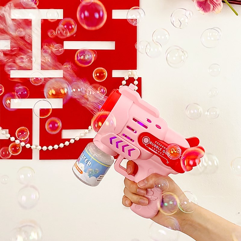 泡泡机婚礼礼花户外氛围草坪拍照领证道具结婚订婚接亲手持泡泡枪