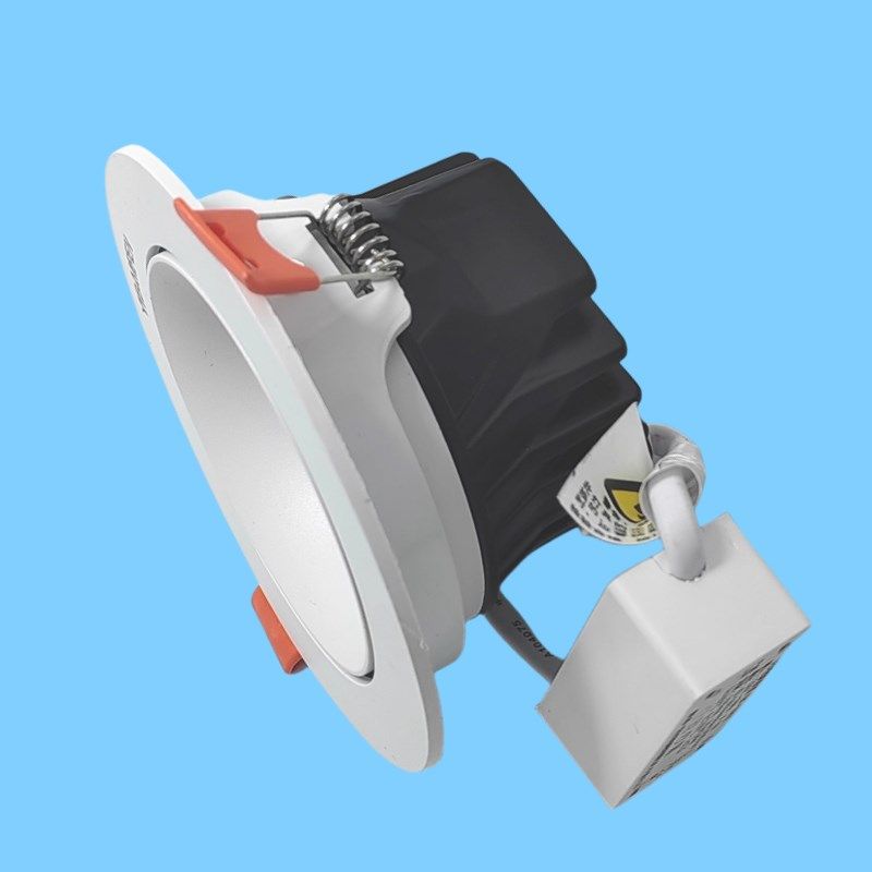 一百分LED射灯高显色嵌入式COB天花灯筒灯家装展厅商场孔灯牛眼灯