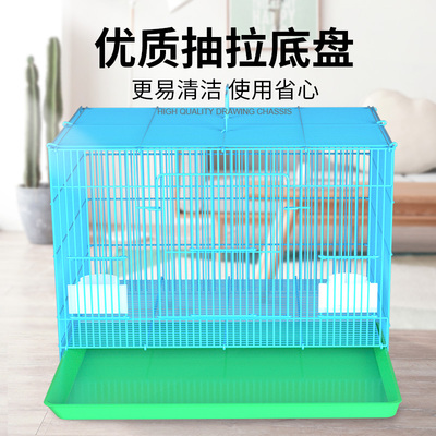 鸡笼家用室外鸡舍养宠物鸭子鸽子小鸡窝特大自动清粪养殖笼子大号