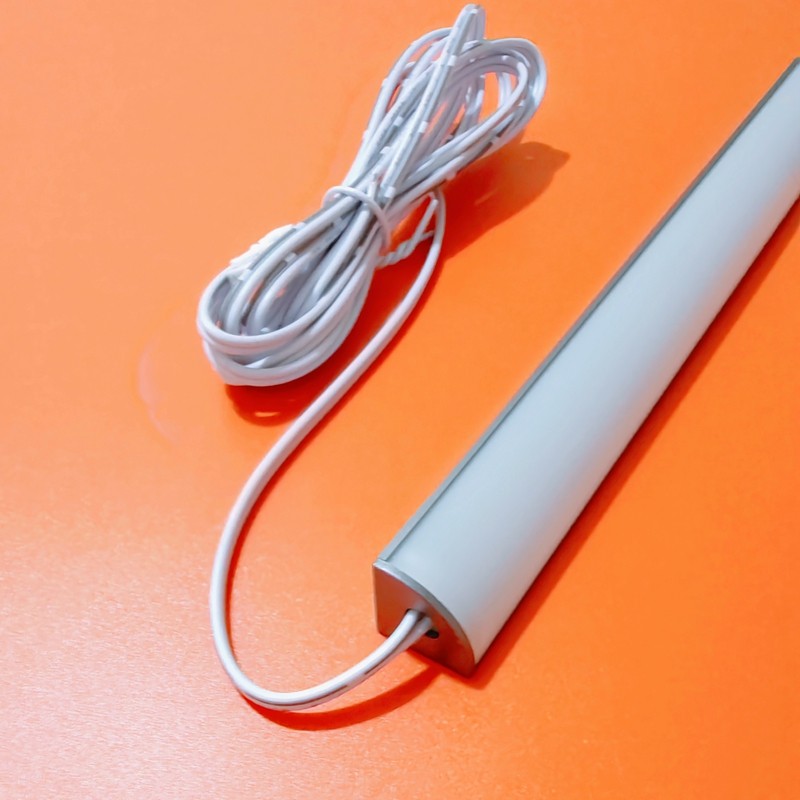 16mm明装直角灯带LED高亮硬灯条免开槽橱衣柜酒展柜白暖光智能12V