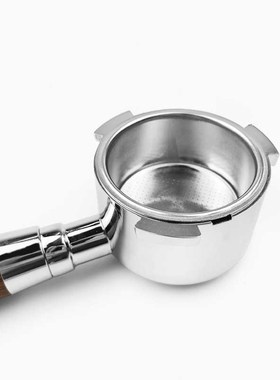 德龙咖啡机不锈钢/合金无底EC310 330 680 685实木手柄51mm通用