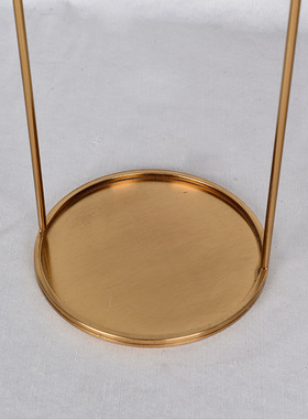 家居精美摆件大理石纹饰品盒铁艺摆件电镀拉丝防锈防潮金属摆件