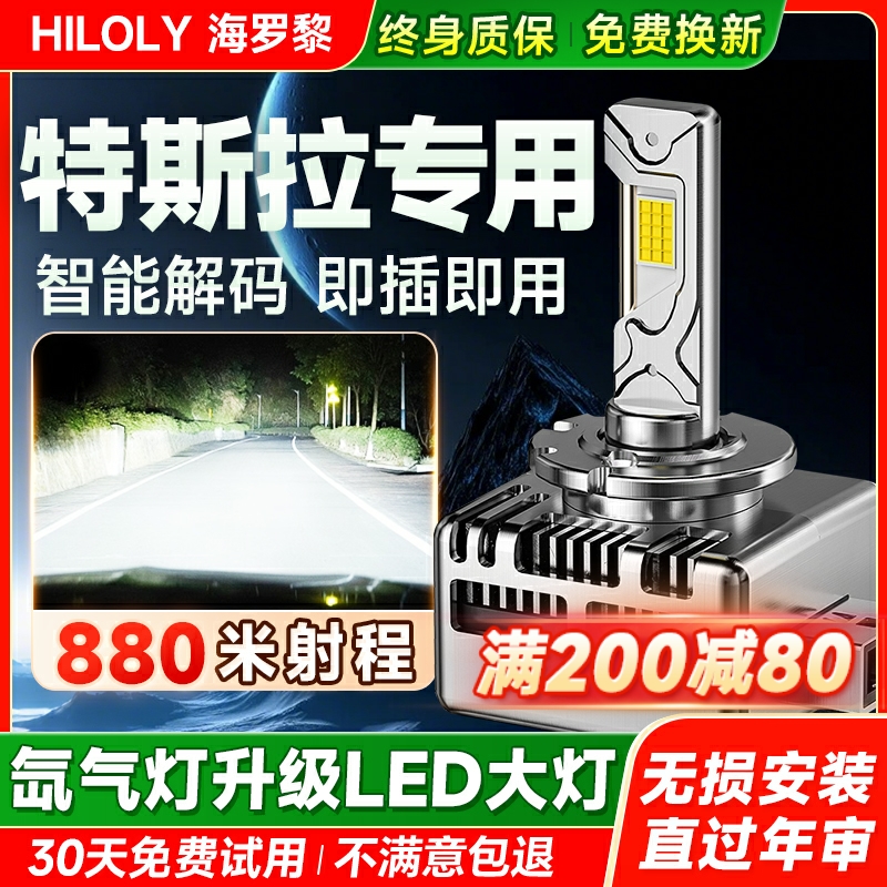 【42颗大灯珠】超亮聚光LED大灯