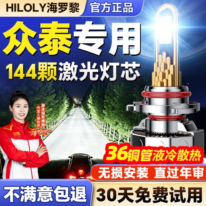 【千元品质】众泰车系Led大灯图片