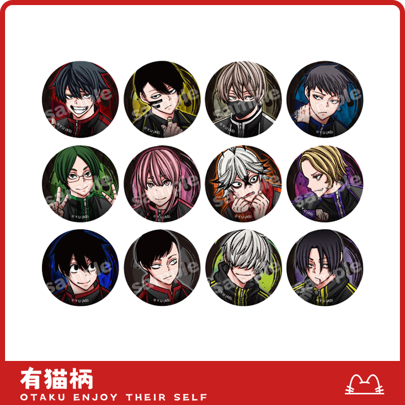 【正版现货】桃源暗鬼cafe馆镜面闪吧唧 日谷