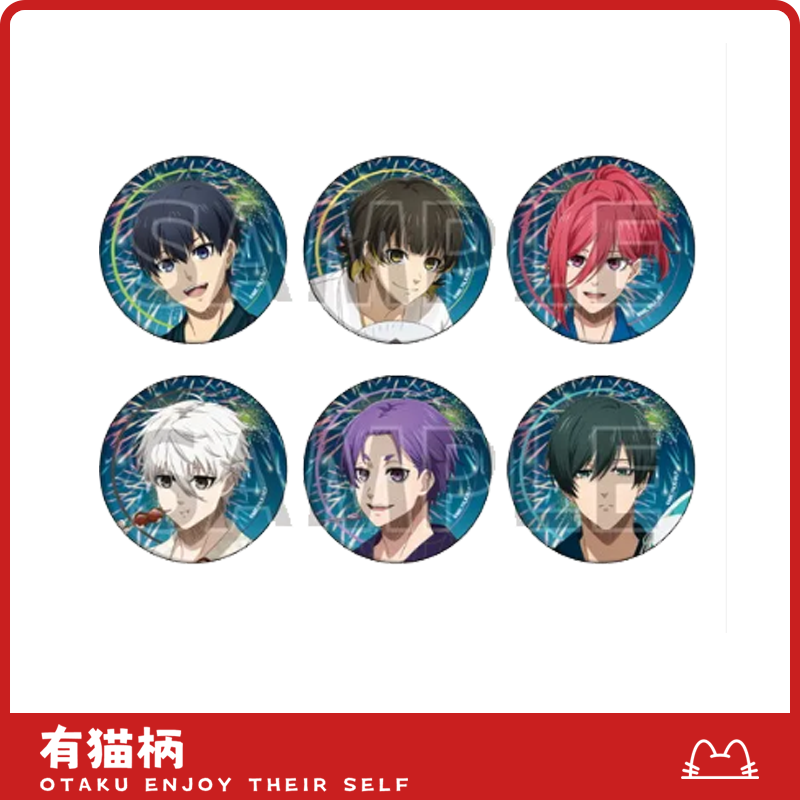 【正版现货】蓝色监狱 蓝锁烟火大会吧唧徽章 日谷