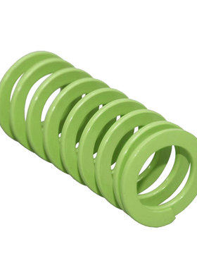 SWY37-35 40 45 50 55 60 65 70~300 矩形螺旋弹簧淡绿色模具弹簧