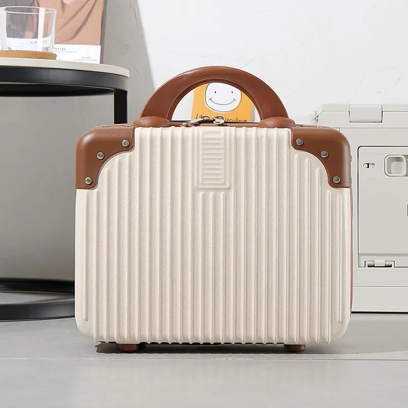 14寸手提箱便携化妆箱收纳箱小型行李箱外包角款行李箱,箱包皮具/热销女包/男包,旅行箱,淘宝优惠券,粉丝福利购,淘宝优惠卷