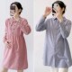 新品 条纹孕h妇衬衫 去裙中长款 春装 宽松上衣春秋纯棉孕妇装 连衣裙