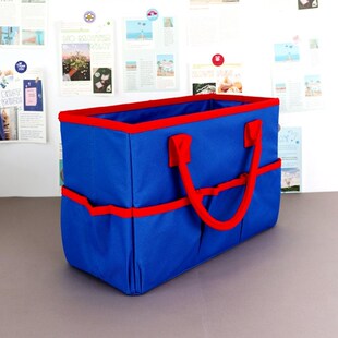 教师收纳袋折叠上课便携手提袋大容D量文具袋课堂玩具整理分类教