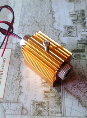 660nm 200mW 可调焦带散热块 红光激光模组/点状激光器