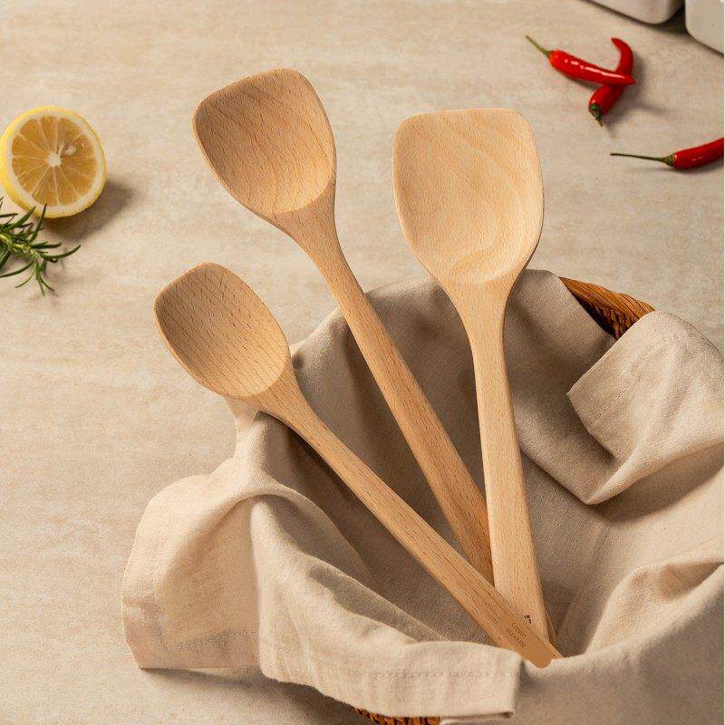 迷你小木铲子不粘锅专用木头小号炒菜铲锅铲木质家用宝宝婴儿辅食
