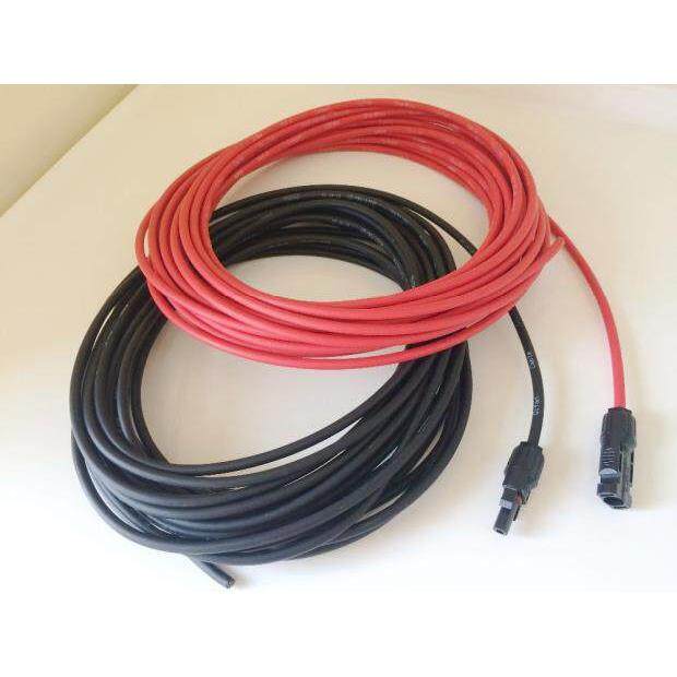 2.5/4/6/10/16mm2平方线 线太阳能光伏电缆MC4连接器延长线 线带