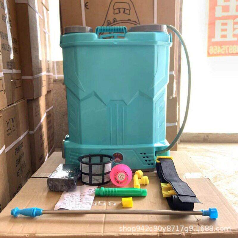 农用背负式电动喷雾器家用防疫消毒机双泵压小区消杀灭虫喷机
