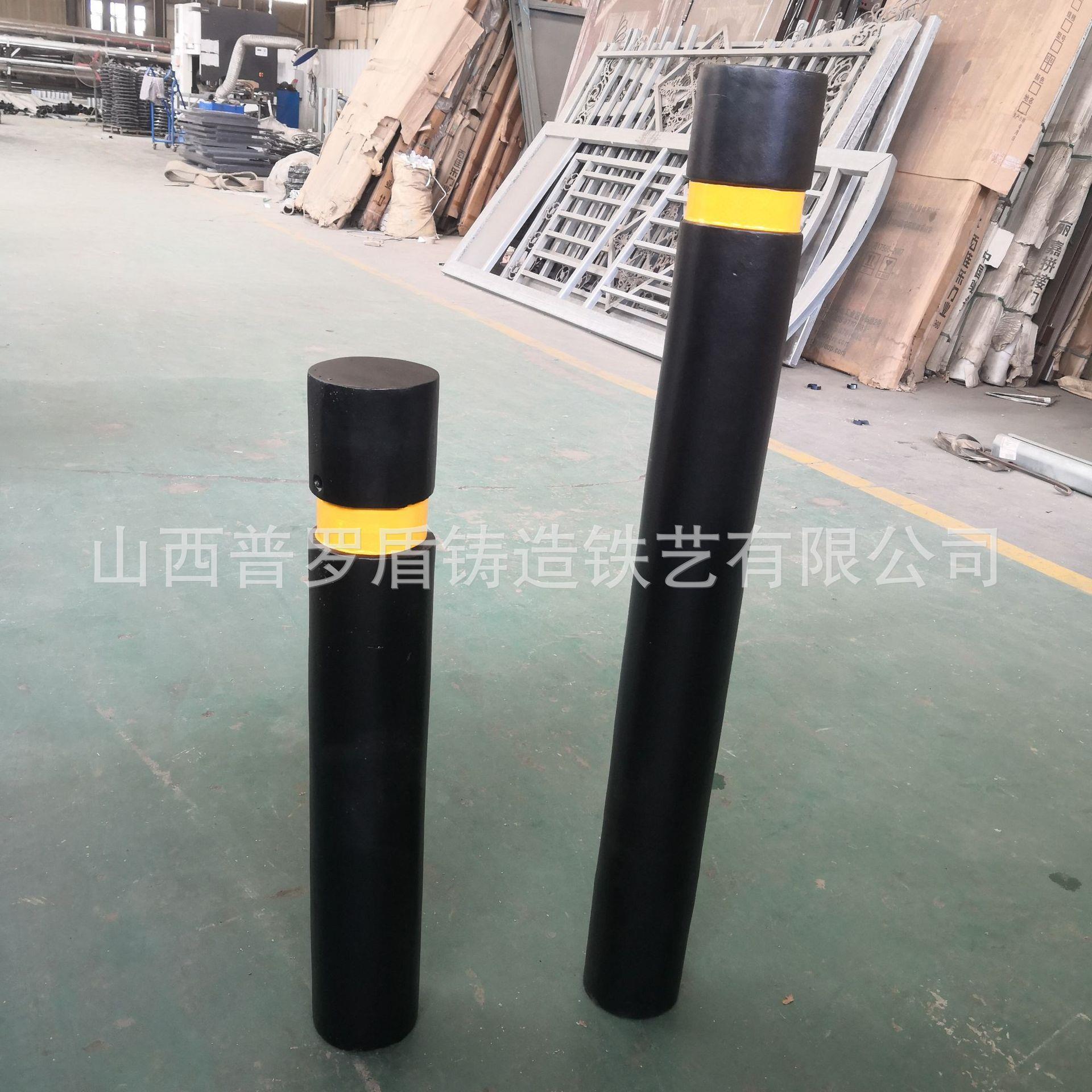 铸铁隔离柱 广场人行道路止车柱挡车桩 马路金属阻车柱护栏罗马柱