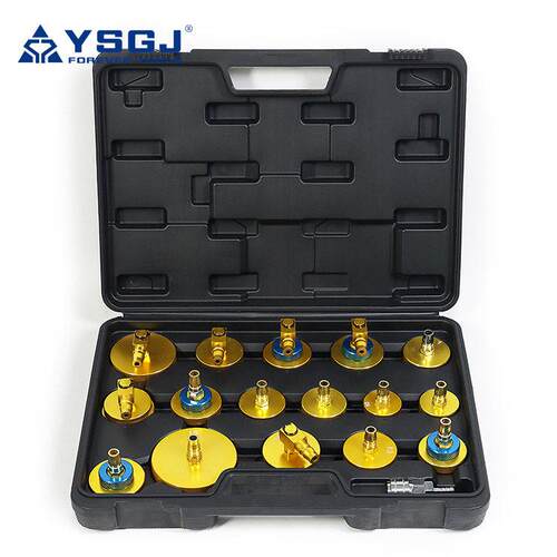 YS-0115永仕工具17件套刹车油更换机接头 工具箱 汽修保养维护