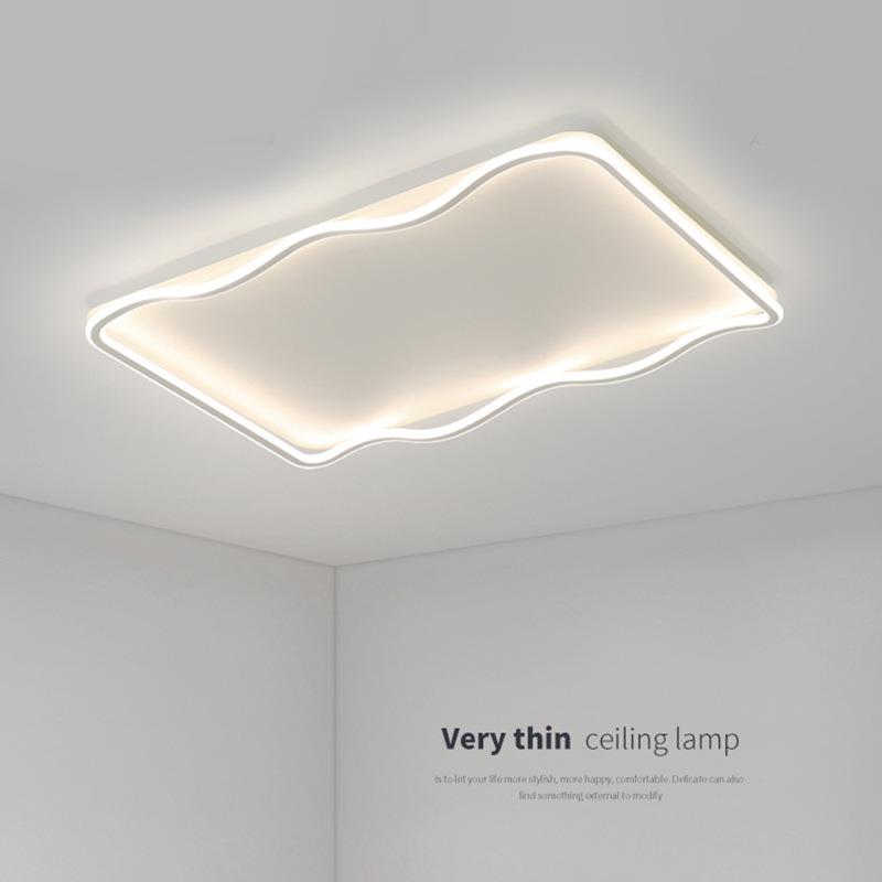 led吸顶灯长方形客厅灯超薄简约现代大气家用卧室灯饰灯具新款